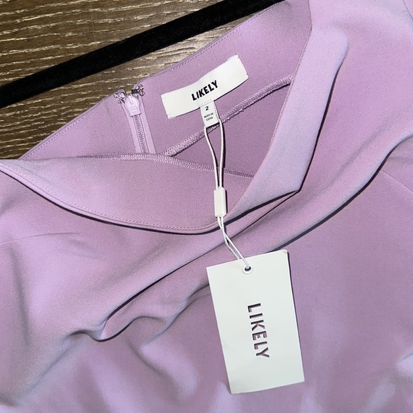 Likely Packard One-Shoulder Dress NWT - Picture 3 of 3